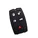 JUSTHUI 4 + 1 5 Boutons Remplacement de la Voiture de Voiture à Distance, Coquille de Lame Non coupée Carte à Puce Smart Case Compatible for la Plage de Terrain Compatible for Freelander 2 Cas clé