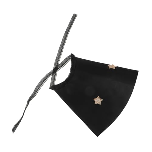 TEHAUX Halloween Wine Bottle Cape Decor Witch Hat Decorative Cape for Halloween Table Decor Fits Bottle Types Easy to Clean for Parties and Gatherings