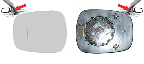 Miroir Glace Verre De Rétroviseur Gauche = Droit 9636600QAM Pour Kangoo Kubistar 2003-2008