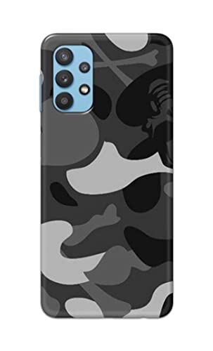 Image of Printed Hard Back Cover Case for Samsung Galaxy A32 4G Back Cover (Army Pattern) -1302