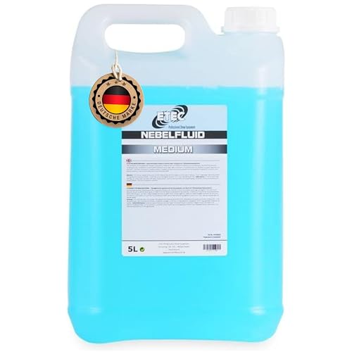 ETEC Professional Nebelfluid 5 Liter Medium Fog Fogger Fluid Flüssigkeit Nebelmaschine Standard Indoor Outdoor