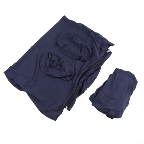Fundas elásticas para sillas de juegos, fundas elásticas para asientos de computadora de oficina, color sólido, seda de leche, color azul oscuro
