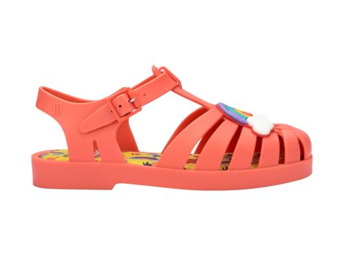 Image of mini melissa Possession Jelly Fisherman Sandal for Toddler and Kids | Iconic Fisherman Jelly Sandal for Toddlers & Girls, Adjustable Buckle, Waterproof, Bubblegum Scent, Play & Dress Shoes