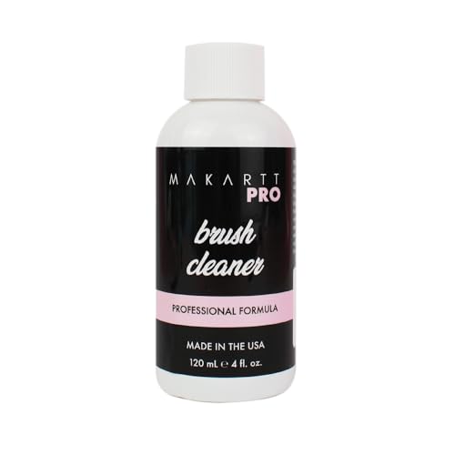 MakarttPro Professional Acrylic Brush Cleaner & Conditioner for Acrylic Kolinsky Brushes and Brushes for Nail Technicians 4oz/118 ML