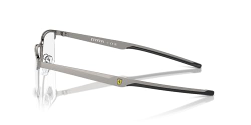 Image of Scuderia Ferrari FZ7003 Prescription Eyewear Frames, Brushed Gunmetal /Demo Lens, 55 mm