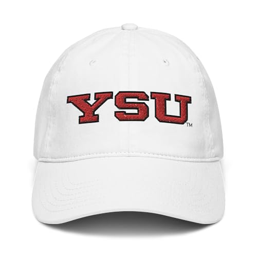 Gorra Ajustable Youngstown State Penguins Blanca Oficial miniatura 2