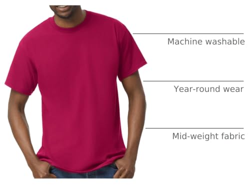 Image of Gildan Adult Heavy Cotton T-Shirt, Style G5000