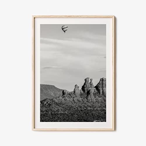 Generic Sedona Photo Poster Print, Sedona Black and White Wall Art, Sedona Wall Photography, Sedona Travel, Sedona Poster, 11 x 17 Inches, 16 x 24 Inches. 24 x 36 Inches