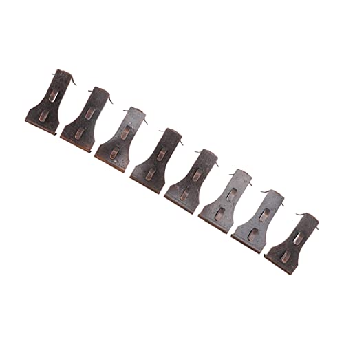 Image of Jeanoko 8Pcs Brick Hook Clips, Heavy Duty Brick Hanging Clips for Hanging Outdoors Brick Hanger Fits Standard Size Bricks 2 1 /4 Inch to 2 3 /8 Inch in Height for Outdoors Wall Pictures
