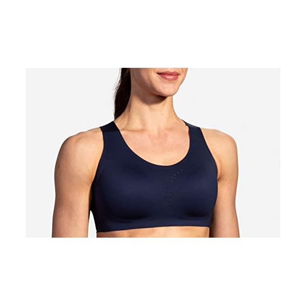 Brooks-Womens-Dare-Crossback-Run-Bra Brooks Women's Dare Crossback Run Bra Navy