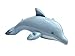 Jet Creations Inflatable Aquatic Animal Dolphin, Pack of 4, 20 inch Long, Pool Toys, Photo Prop, Theme Party Centerpiece, VBS, Decoration, Hanger (2) per Flipper