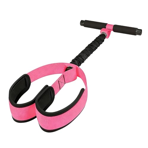 Wide Exercise Bands with Printed Exercise Illustrations Antislip Texture Durability Latex Pilates Stretching Wide Resistance Ban