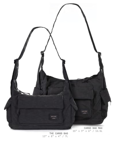 Image of ZIMEGO Signature Cargo Pack Nylon Crossbody Bag