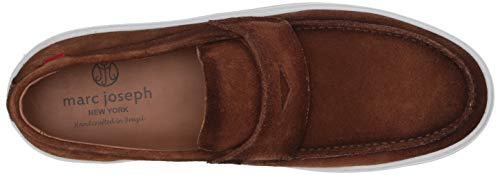 marc joseph new york mens genuine leather made in brazil luxury comfortable penny detail sneaker