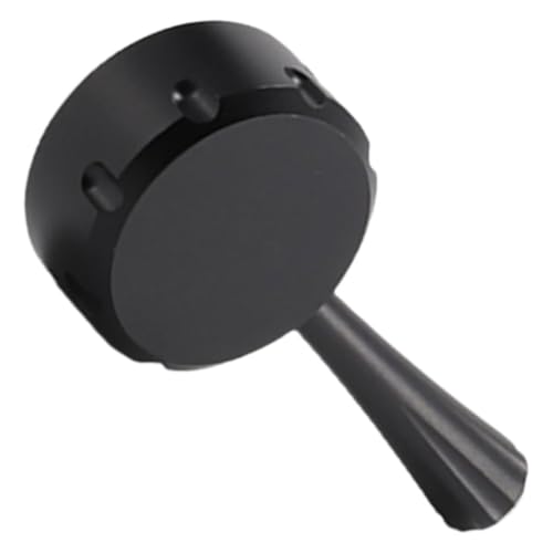 SOLUSTRE Perilla de Repuesto para Máquina de Café, Palanca de Vapor Negra, Tamaño Pequeño, Compatible con Cafetera Doméstica y Restaurante, Accesorio para Máquina de Café Espresso, 1 Pieza