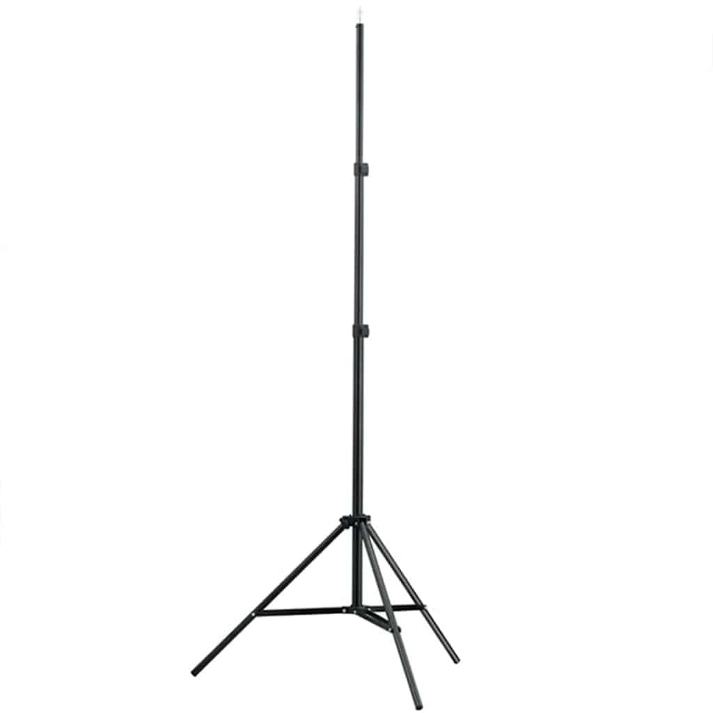 Kit de estudio fotográfico con softbox iluminación, fondo 300 x 300 cm y reflector 5 en 1, luz diurna LED regulable para fotografía, streaming, vlogging y retratos con trípode de acero