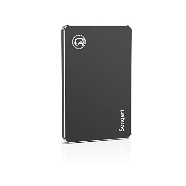 Externe Festplatte (1 TB, 2,5 Zoll / 6,35 cm), tragbar, USB 3.0 für PC, Mac, Laptop Schwarz schwarz 320GB