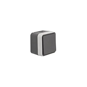 Berker AP-Wechselschalter lichtgrau - 2 Stück