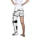 Adjustable Hip Knee Ankle Foot Orthosis Braces, with Walking Boots for Hip Fracture Rehabilitation Equipment