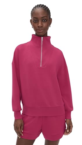 Image of Varley Women's Hawley Half Zip Sweater