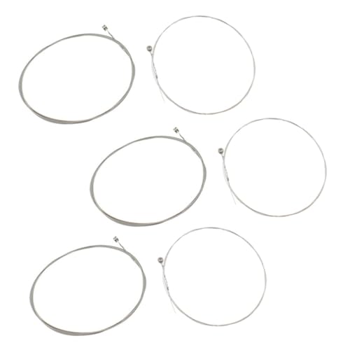 ifundom Stainless Steel Guitar Strings Electric Guitar Strings Replacement Metal Tone Design
