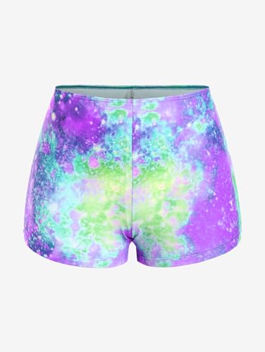 ROSE GAL Rosegal Womens Plus Size Lip Printed Padded Boyleg Strappy Tankini Swimsuit3