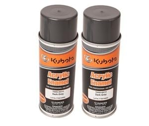 Amazon.com: R&L Supply 2PK Genuine OEM Kubota Dark Gray Touch Up