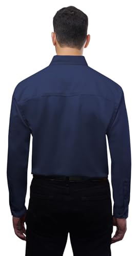 Blue Generation 7216 Men's Superblend Poplin Button Down Shirt2