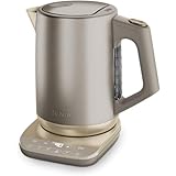 Ninja Perfect Temperature Wasserkocher, 1,7 l, Schnellkochfunktion, 6 Temperaturstufen, Warmhaltefunktion, Stonegold, KT201EUSTGD