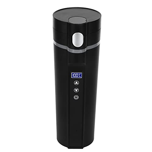 Cocoarm Programmable Smart Car Temperature Control Travel Mug, Made of ABS and Stainless Steel, Perfect for Travelling and Camping