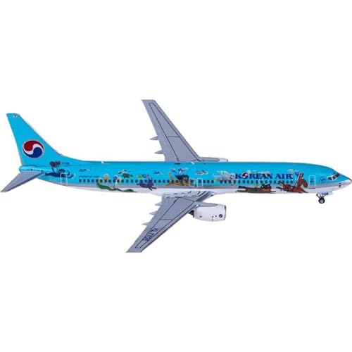 Avión de juguete metálico 1:400 Korean Airlines ideal para decorar despachos