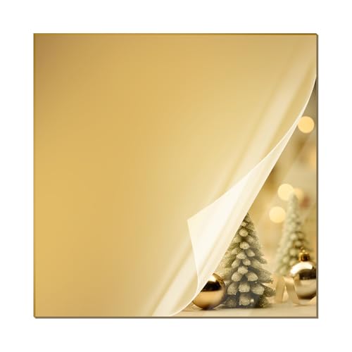 Image of KINLINK 12x12 Plexiglass Sheets 1 /8 inch Thick - 3mm Mirror Cast Acrylic Sheet, Plastic Board Polycarbonate Sheet for DIY Project, Craft, Wall Mirror, Acrylic Sign and Wedding Invitation 1 Pack