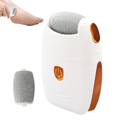 Jlobnyiun Removedor eléctrico de callos | Dispositivo de reparación de pies recargable - Máquina de molienda de pies ajustable, herramienta de de pies con 2 velocidades para piel dura y