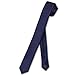 Vesuvio Napoli Narrow NeckTie Extra Skinny NAVY BLUE Men's Thin 1.5" Neck Tie