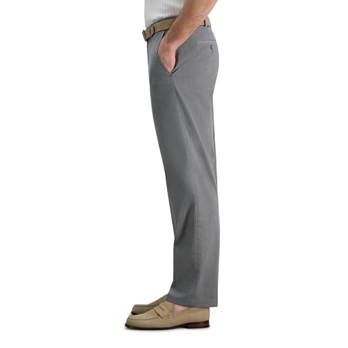 Image of Haggar Men's Classic Fit Iron Free Premium Khaki Casual Pant