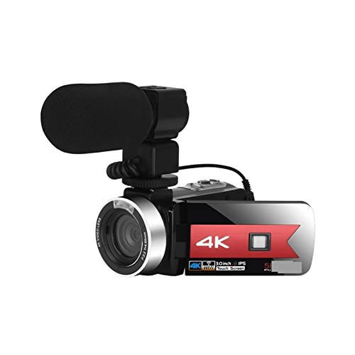 Caméscope 4K streaming et vlogging avec webcam 56MP et carte SD 32Go - 4