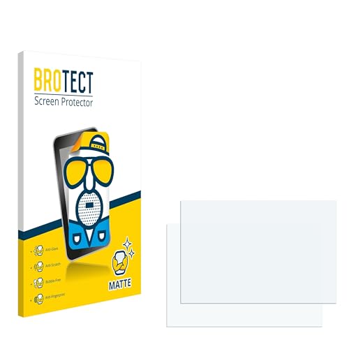 BROTECT 13.5' Entspiegelungs-Schutzfolie für Notebooks mit 13,5 Zoll (34.29 cm) [285 mm x 190 mm, 3:2] (2 Stück) Matt, Anti-Fingerprint