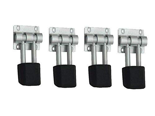 UAPAN Steel Door Stopper Pack of 2 Pc Door Mounted Door Stopper (Stainless Steel) (B09RPGNK5V) Amazon Price History, Amazon Price Tracker
