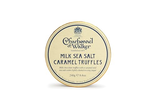Charbonnel et Walker Milk Sea Salt Caramel Truffles, 8.5 Ounce