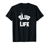 Photo Gallery slug life - maglietta divertente con lumaca thug lazy humor maglietta Photo Gallery slug life - maglietta divertente con lumaca thug lazy humor maglietta