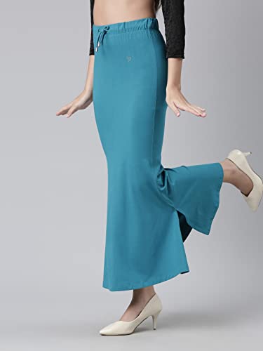 Image of TWIN BIRDS Saree Shapewear for Women | Super Soft Viscose Elastane Saree Petticoat Skirt | Stretchable & Comfortable SareeShaper