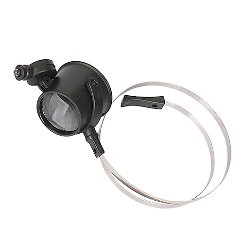 VALICLUD Loupe Lumineuse pour Réparation Horloges Frontale Portable et Pratique