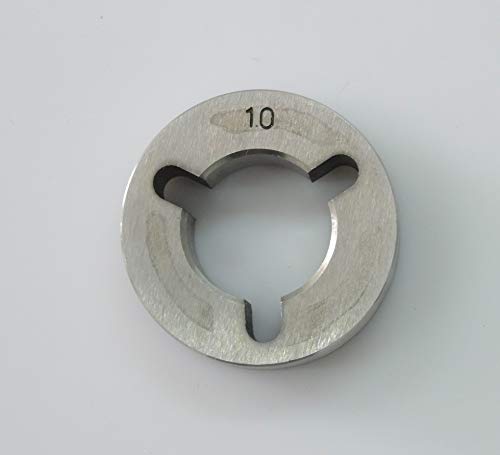 CHNsalescom Rodillo de accionamiento de alimentación de alambre V/Kd Groove MIG MAG Miller OD: 42.2mm ID: 22.2mm WI: 14.2mm (U-Groove .40'-.45')