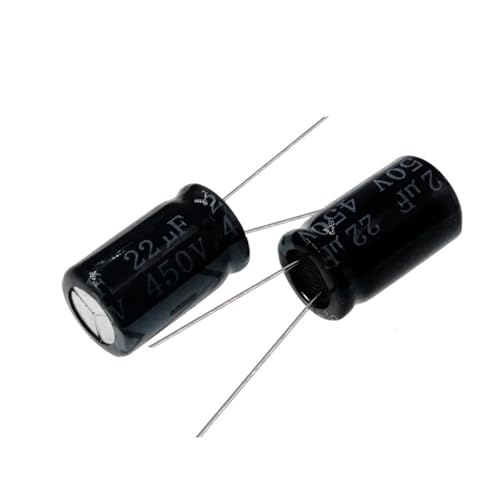 Condensateur électrolytique 22uF 450V haute tension radial 13x20mm durable - 3