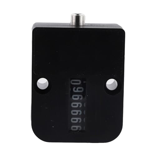 SPORTARC Compteur mécanique, compteur de tirs, compteur à 7 chiffres pour cycles de moisissure, clicker manuel réinitialisable avec mémoire automatique,...