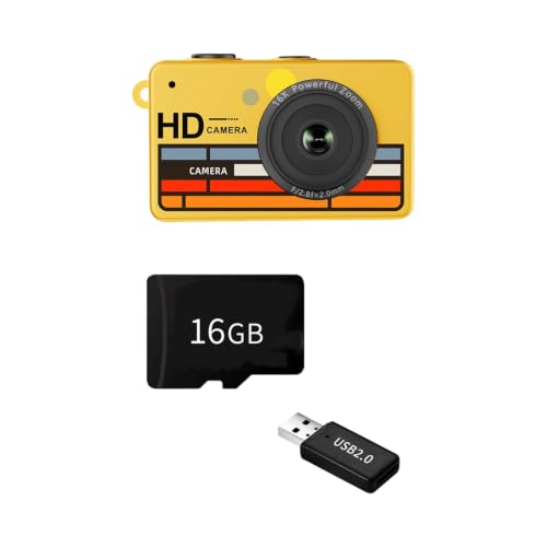 Cámara digital de tamaño de bolsillo con pantalla de 0.96" y dispositivo de imagen de 16x aumentos