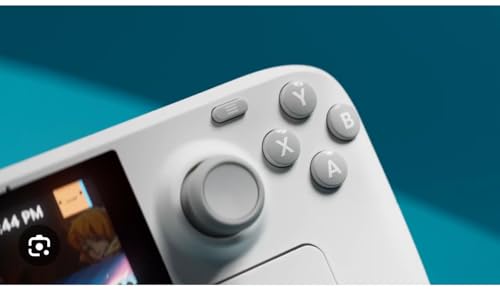 Steam Deck OLED Limited Edition Handheld Gaming Console, 7.4-Inch OLED Screen, 1TB NVMe SSD, Valve Steam Deck, Portable Gaming PC, Handheld Gaming Console, Bluetooth 5.3, Wi-Fi 6E, White Design