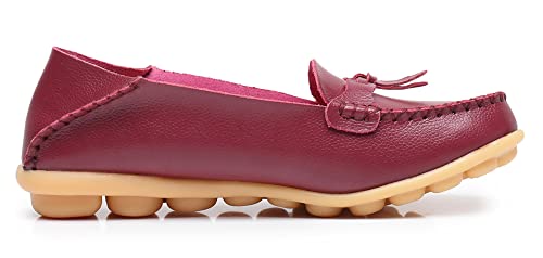 Image of VenusCelia Women's Decoration Comfy Walking Flat Loafer