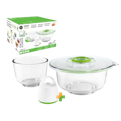 Set de tazones de vidrio FOSA con tapa al vacío miniatura 1