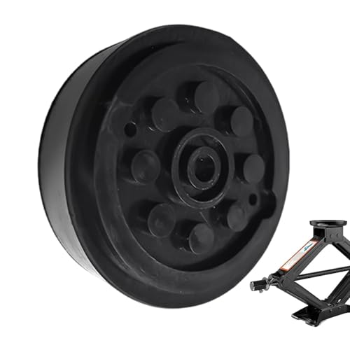 Jack Pad | Taco De Soporte Antideslizante Goma Caucho Elevación Y Mantenimiento Automóviles - Tacos para Gato del Larguero - Uso En Garaje, Taller, Turismos, Pickups Y Vehículos